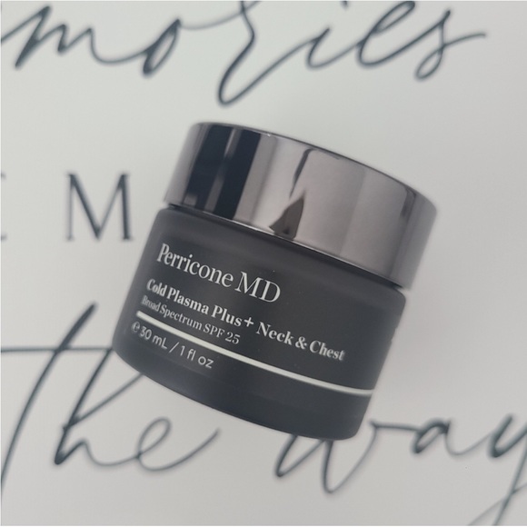 🆕 Perricone MD Cold Plasma+ Neck & Chest Broad Spectrum SPF 25 • Large 30ml - Picture 4 of 15